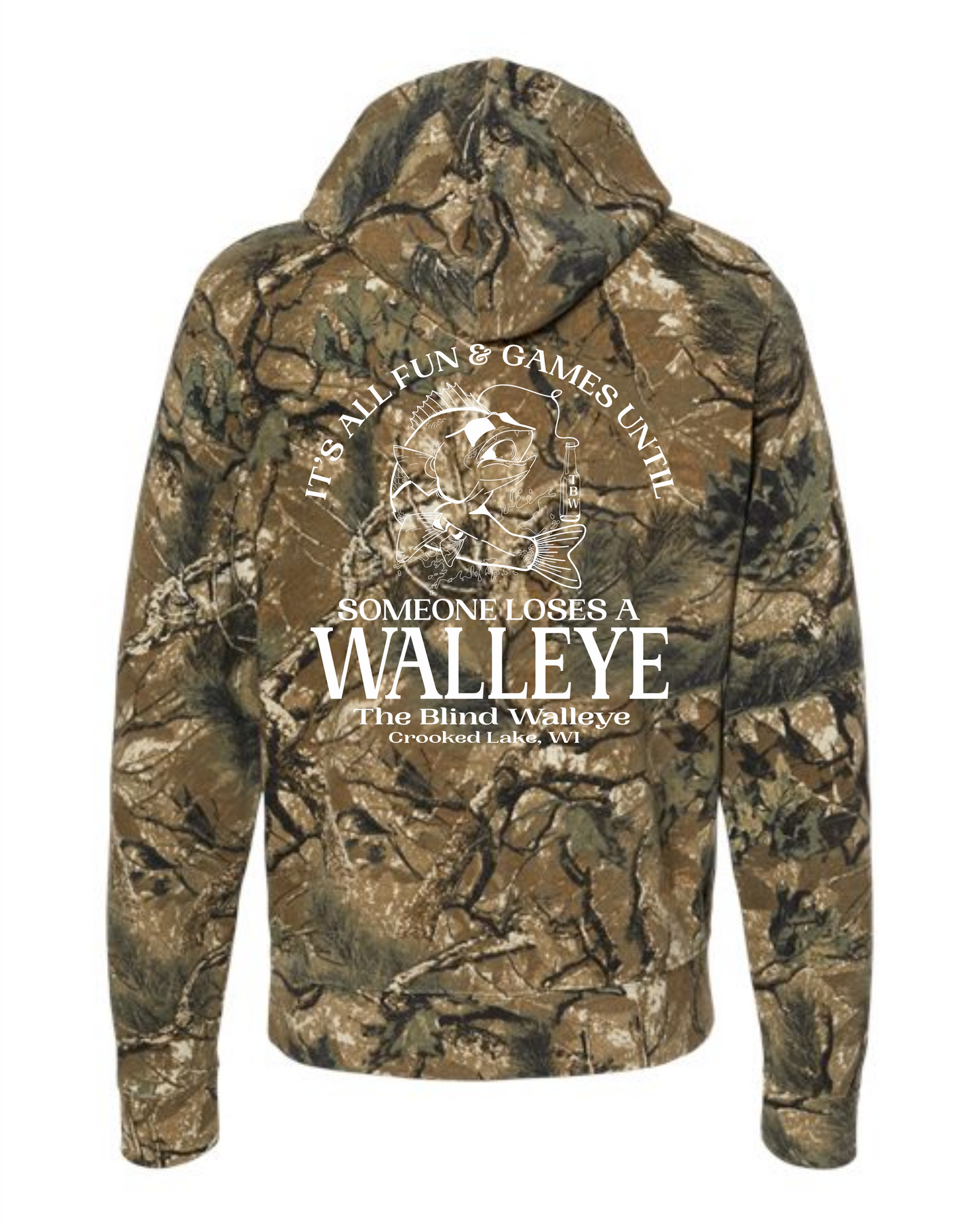 Blind Walleye "Lose Walleye" Hooded Sweatshirt