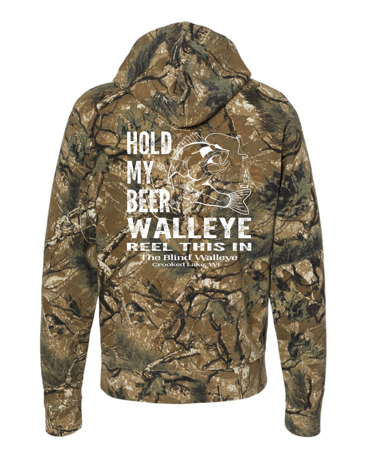 Blind Walleye "Walleye Reel In" Hooded Sweatshirt