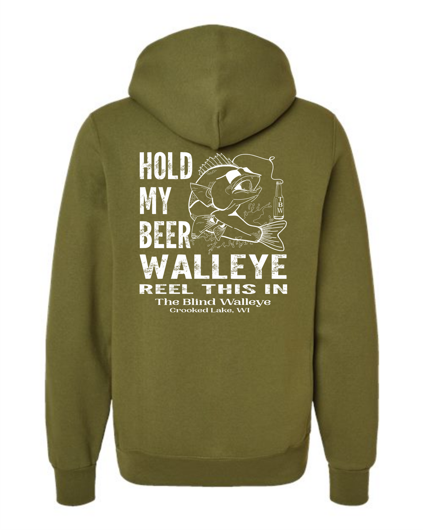 Blind Walleye "Walleye Reel In" Hooded Sweatshirt