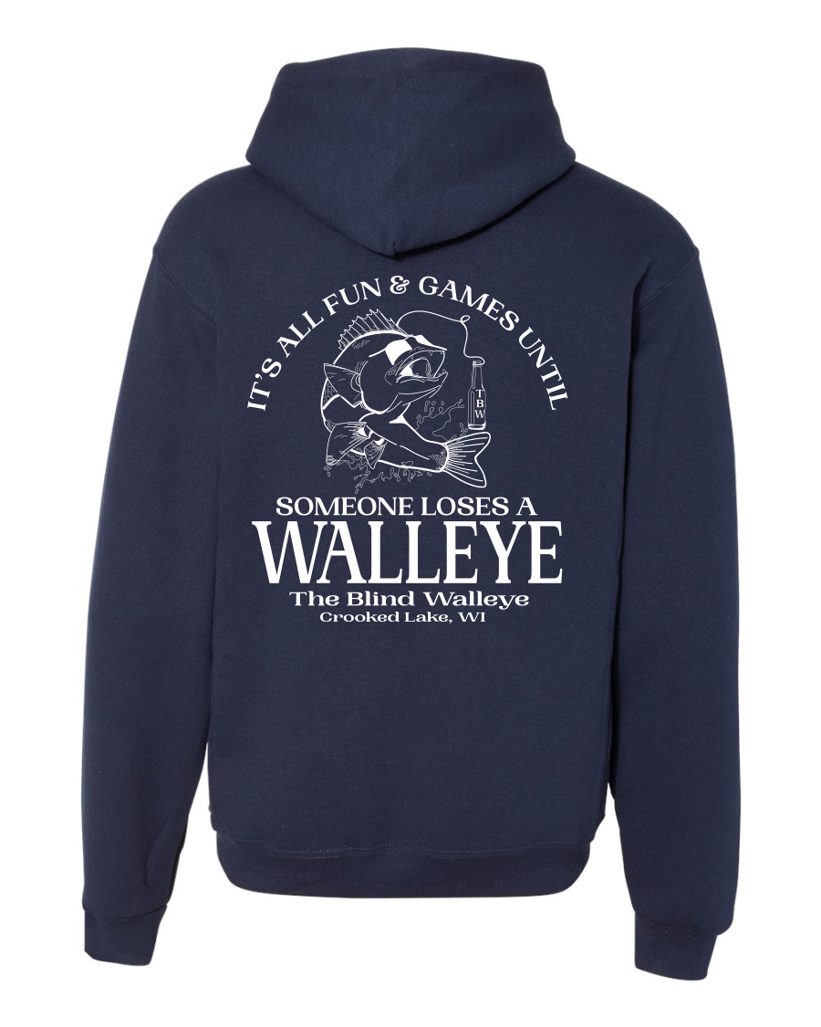 Blind Walleye "Lose Walleye" Hooded Sweatshirt