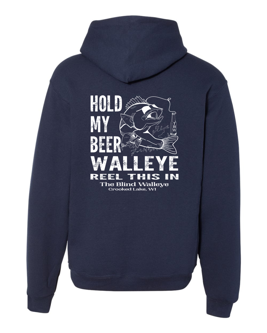 Blind Walleye "Walleye Reel In" Hooded Sweatshirt