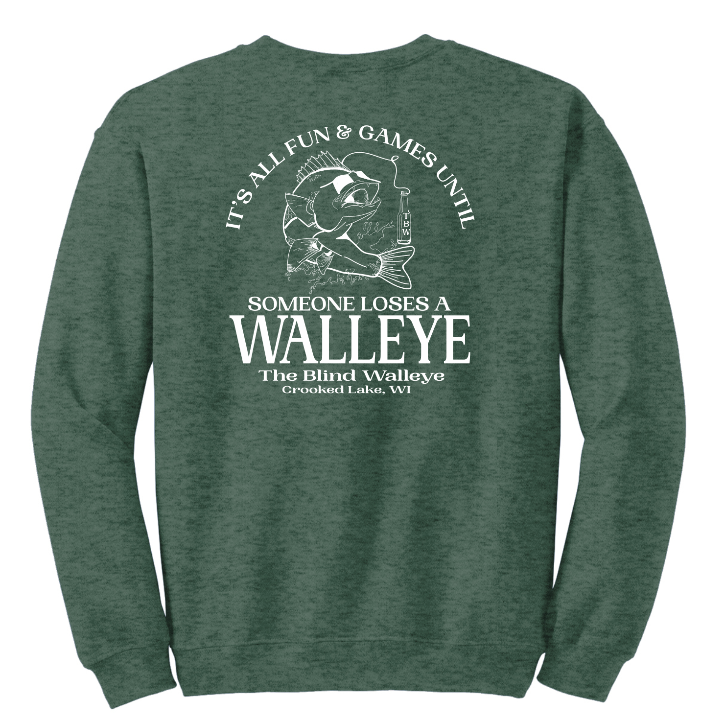 Blind Walleye Crewneck Sweatshirt