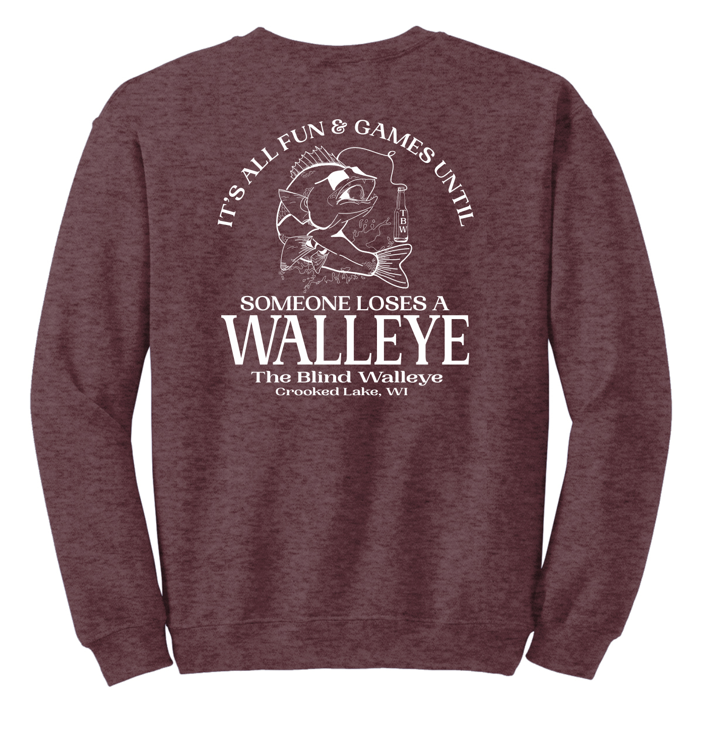 Blind Walleye Crewneck Sweatshirt
