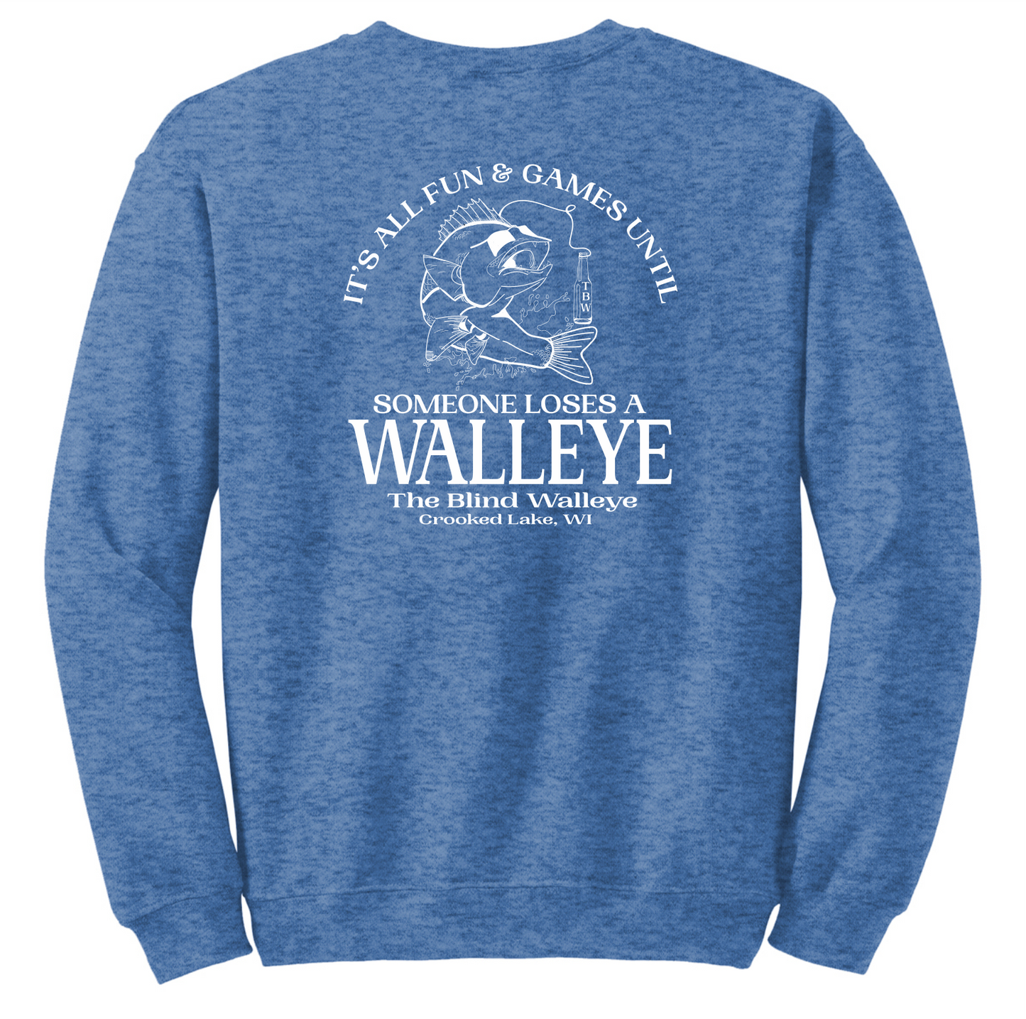 Blind Walleye Crewneck Sweatshirt