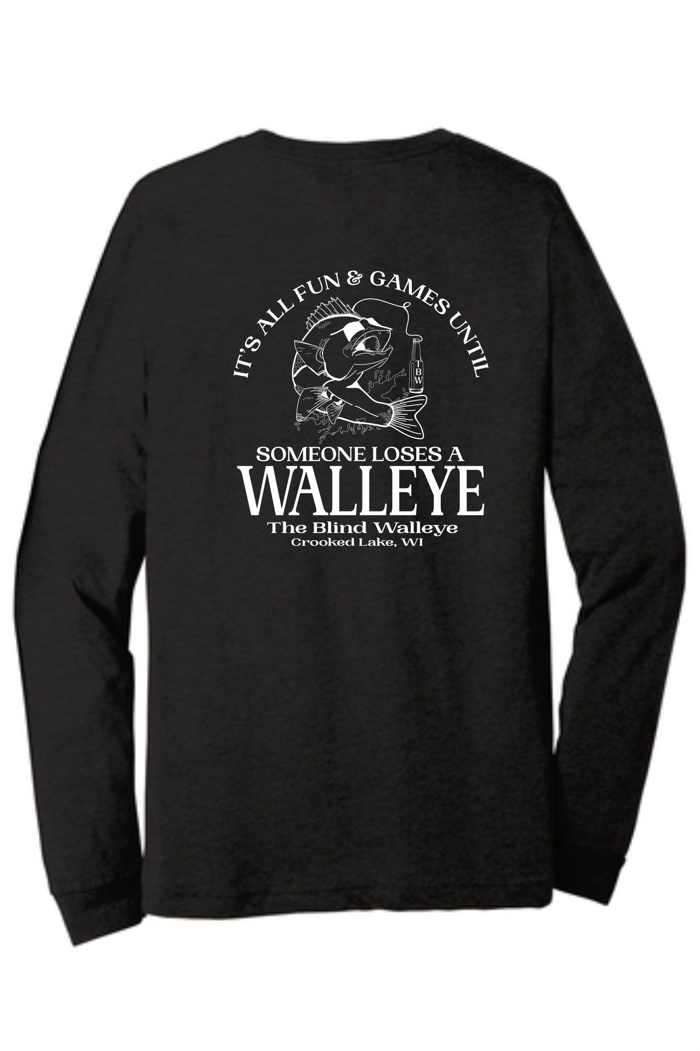 Blind Walleye Unisex Long Sleeve T-Shirt