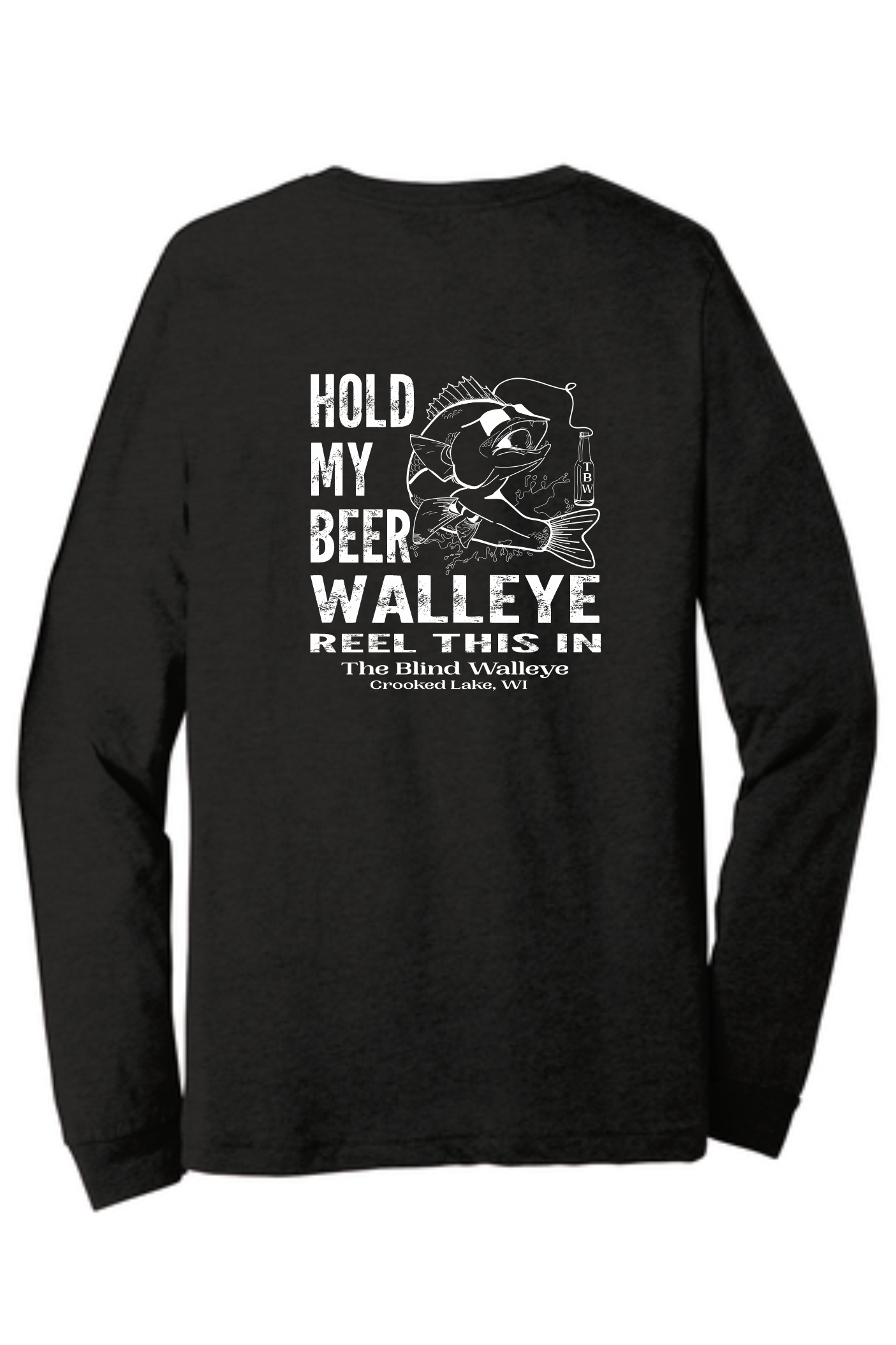Blind Walleye Unisex Long Sleeve T-Shirt