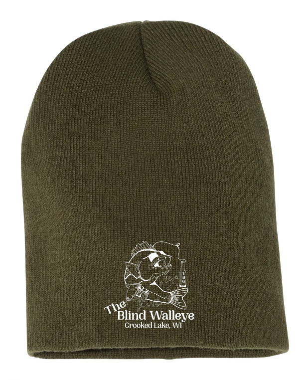 Blind Walleye Knit 81/2" Beanie Hat