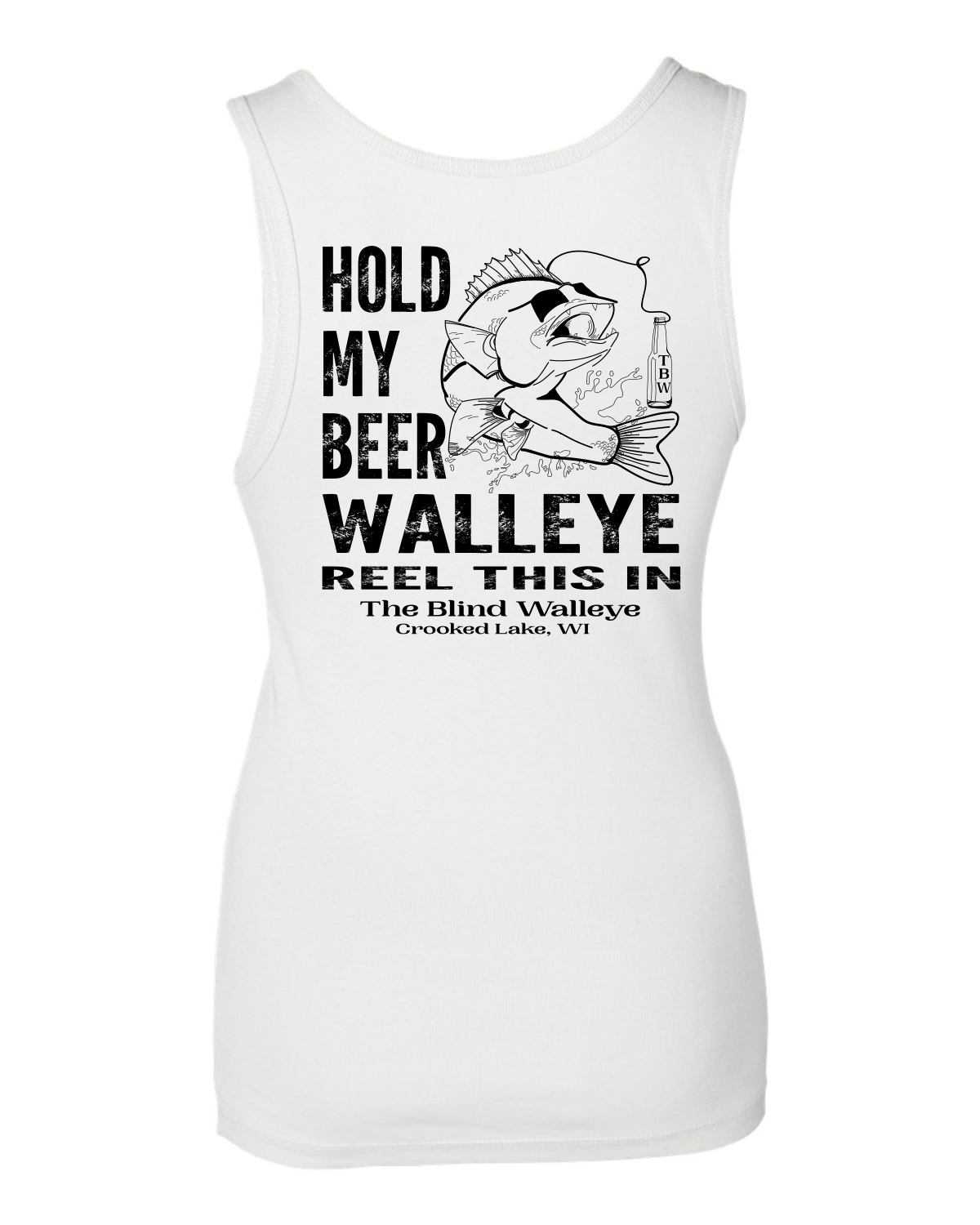 Blind Walleye Ladies Tank Top