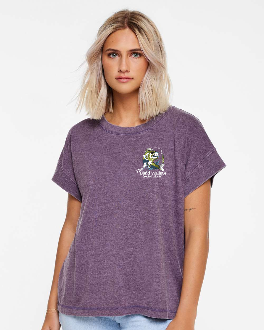 Blind Walleye Ladies Vintage Tee