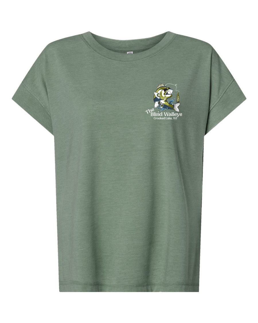 Blind Walleye Ladies Vintage Tee
