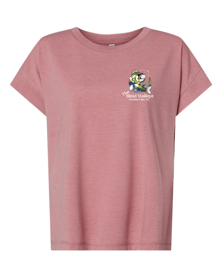 Blind Walleye Ladies Vintage Tee