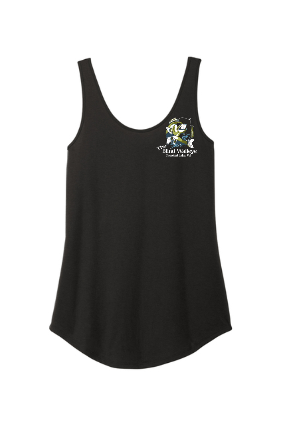 Blind Walleye Ladies Relaxed Tank Top