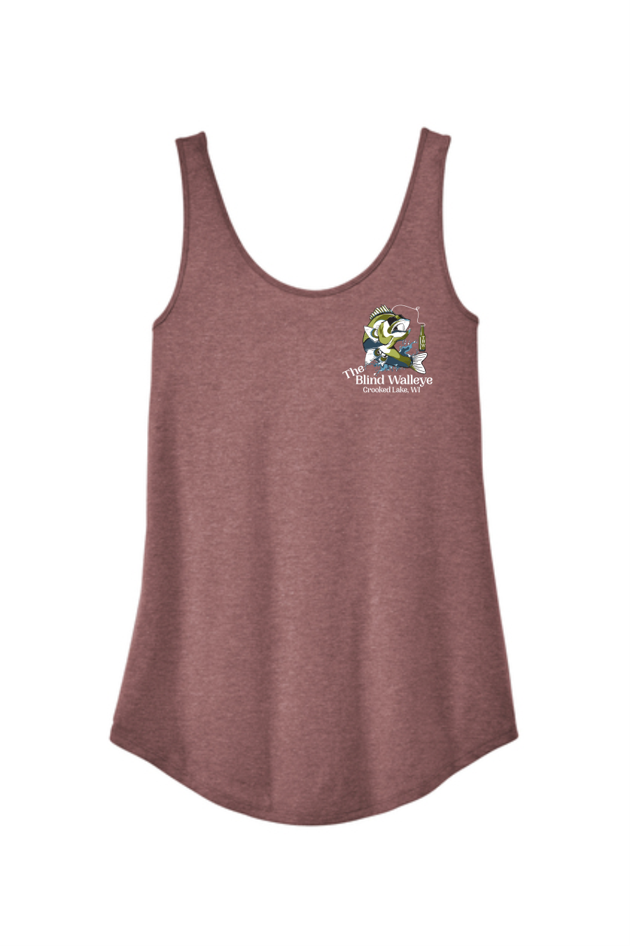 Blind Walleye Ladies Relaxed Tank Top