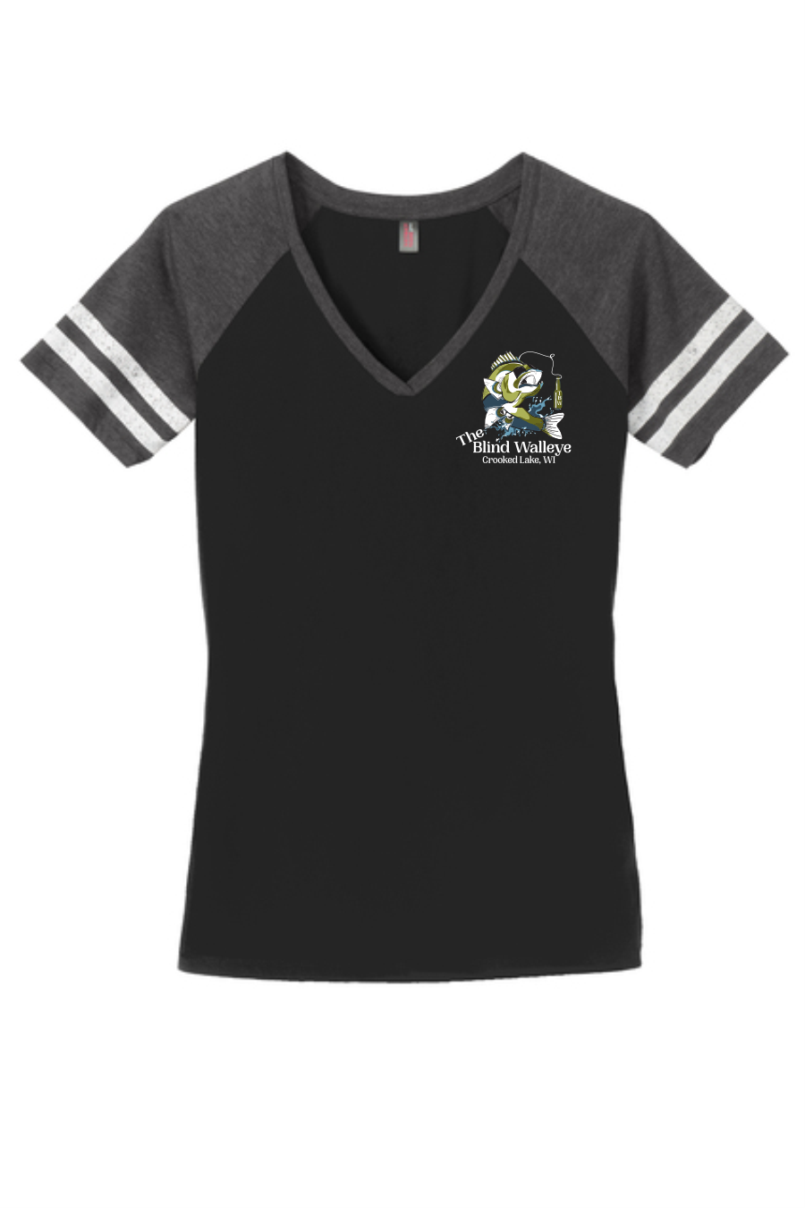 Blind Walleye Ladies Relaxed ColorBlock Tee