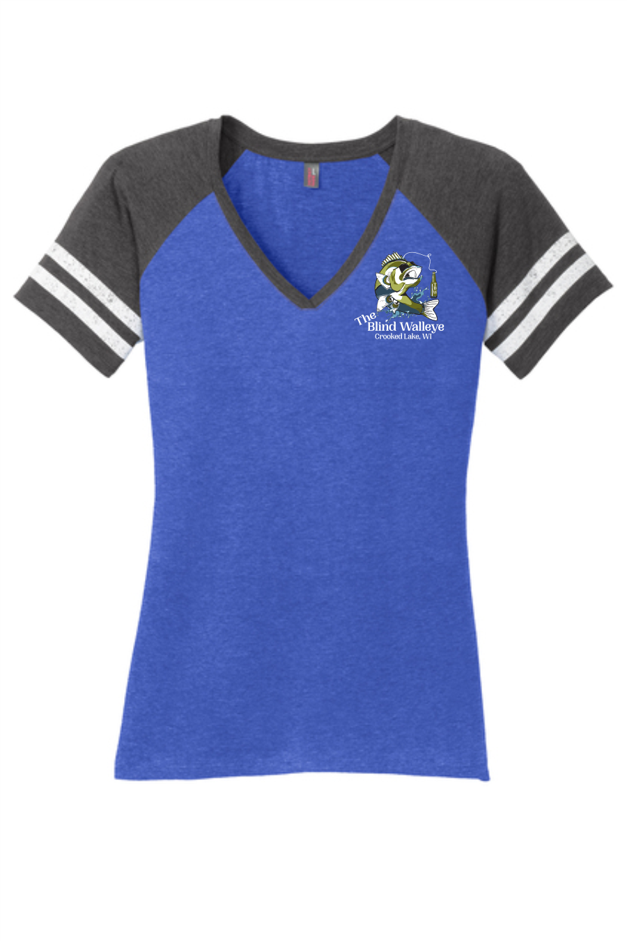 Blind Walleye Ladies Relaxed ColorBlock Tee