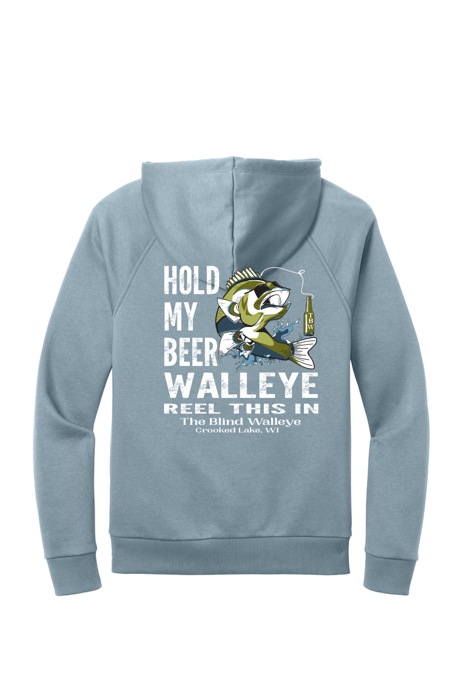 Blind Walleye "Reel In" Full Color Hooded Sweatshirt 2025