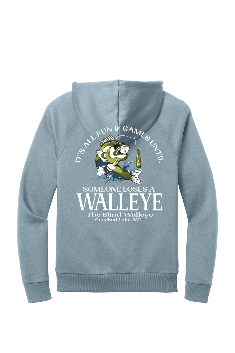 Blind Walleye "Lose Walleye" Full Color Hooded Sweatshirt 2025