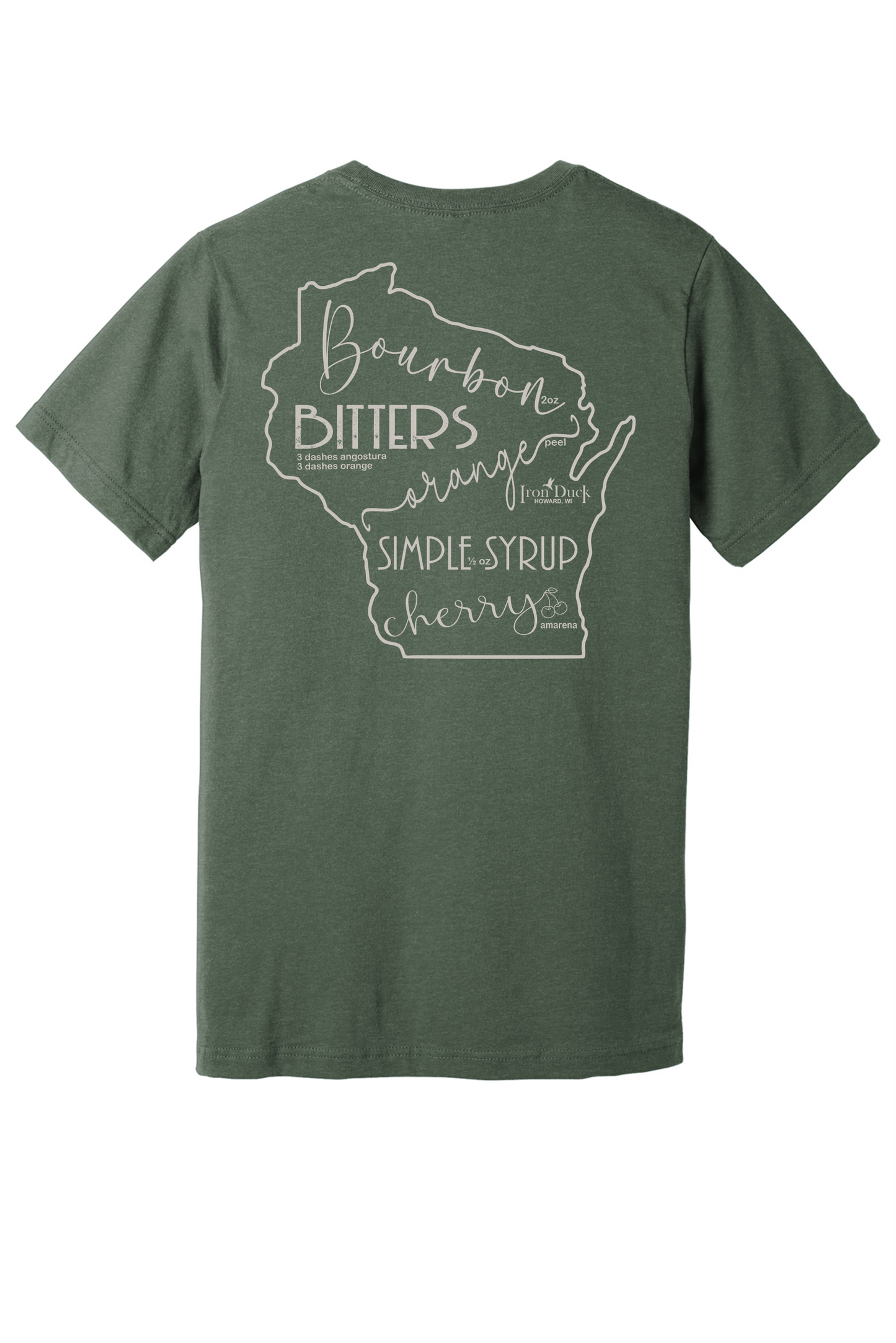 Iron Duck Old Fashioned T-shirt (CLEARANCE)