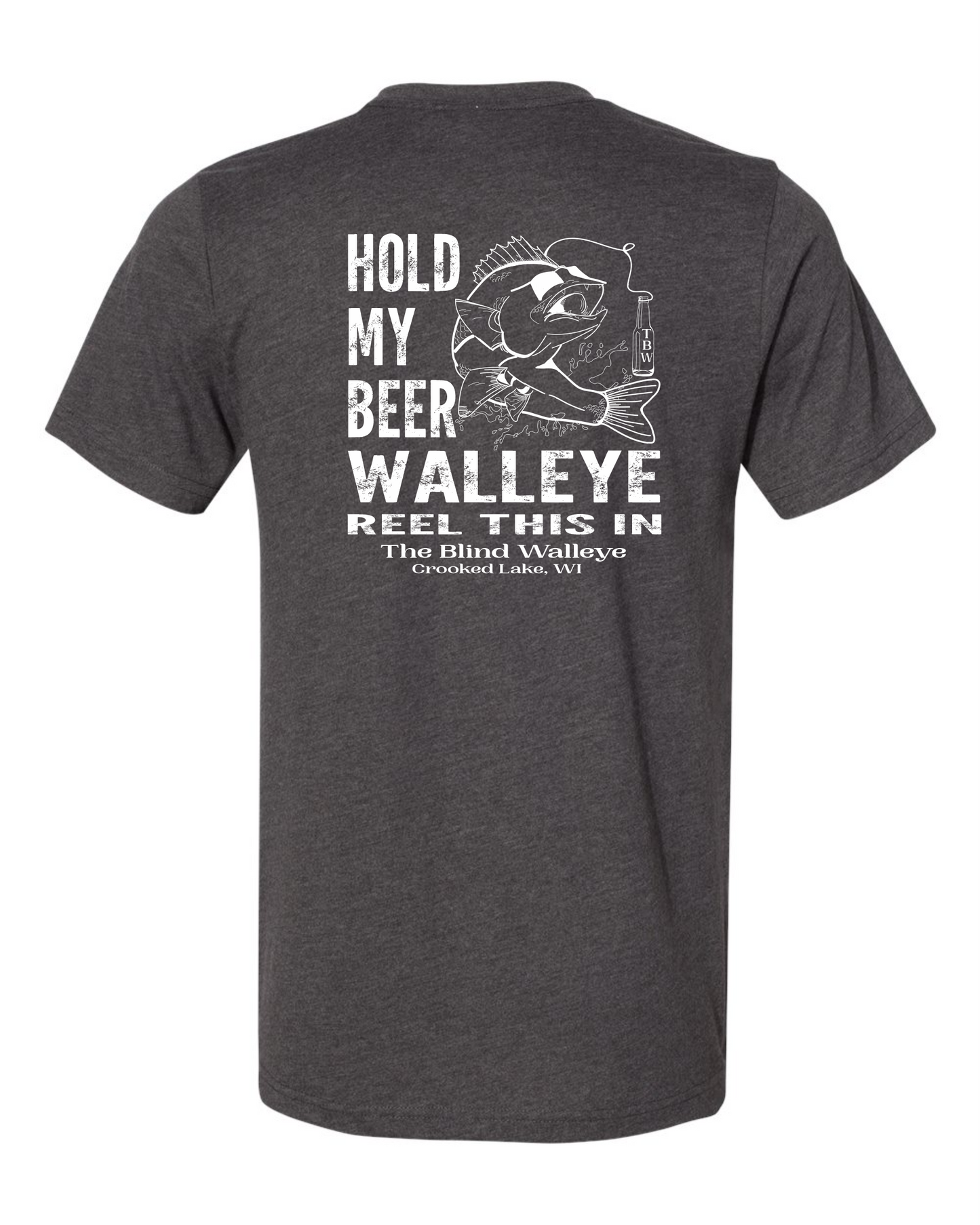 Blind Walleye Real In T-Shirt