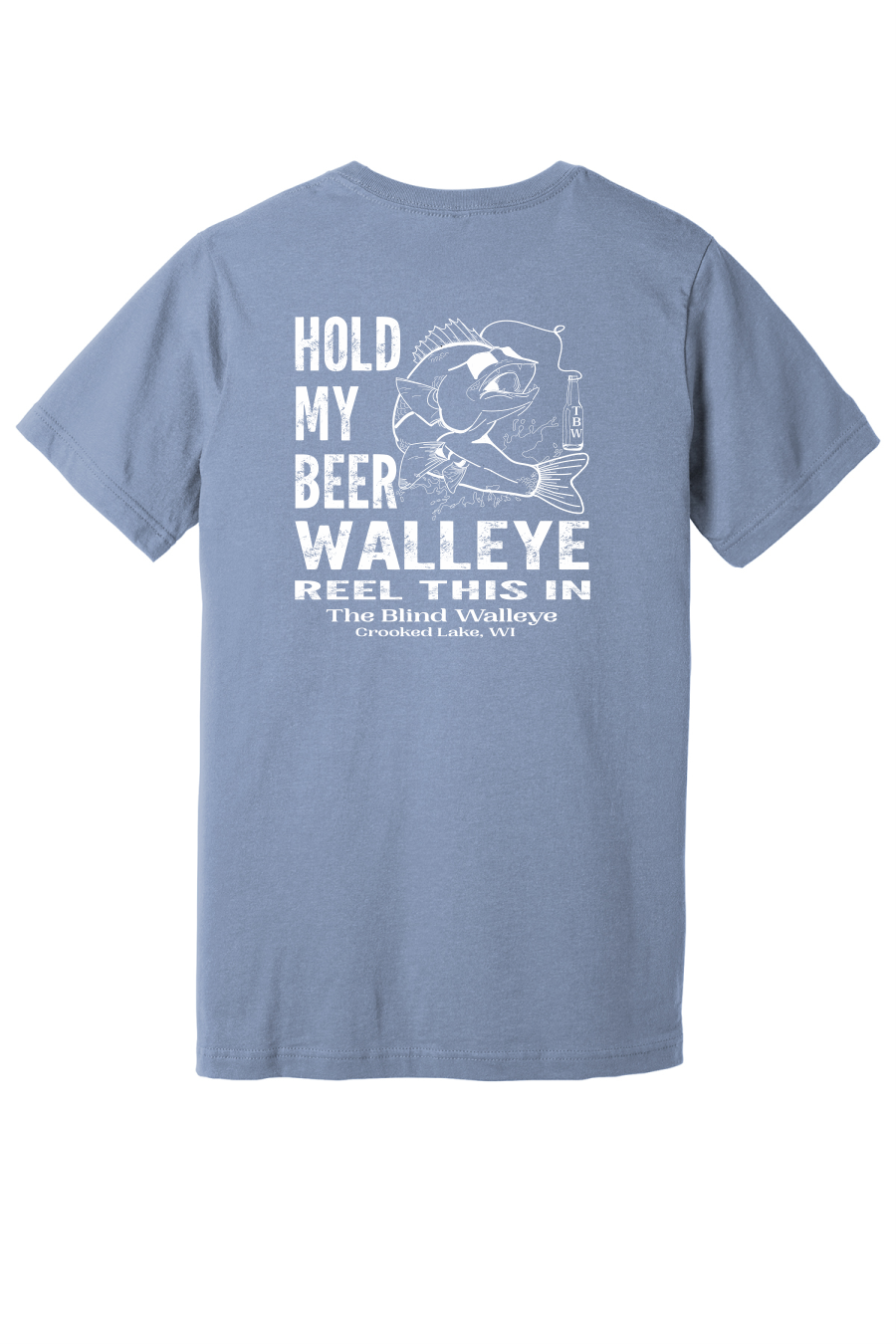 Blind Walleye Real In T-Shirt