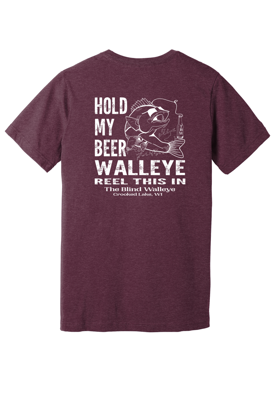 Blind Walleye Real In T-Shirt