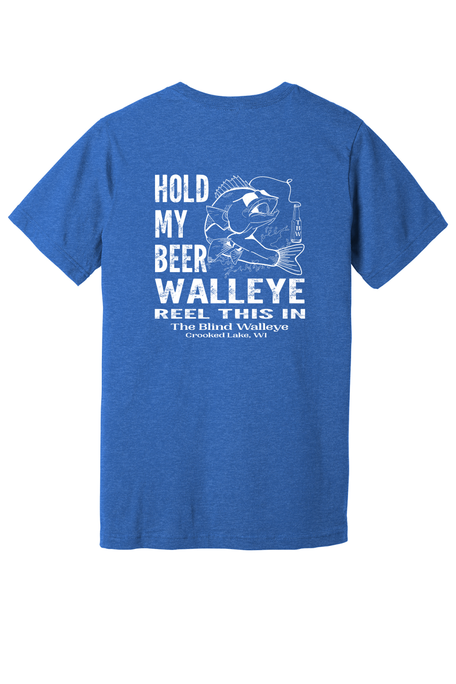 Blind Walleye Real In T-Shirt