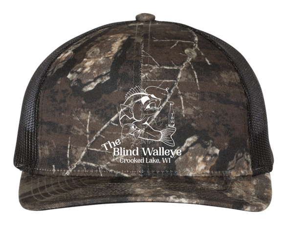 Blind Walleye Hat Embroidered