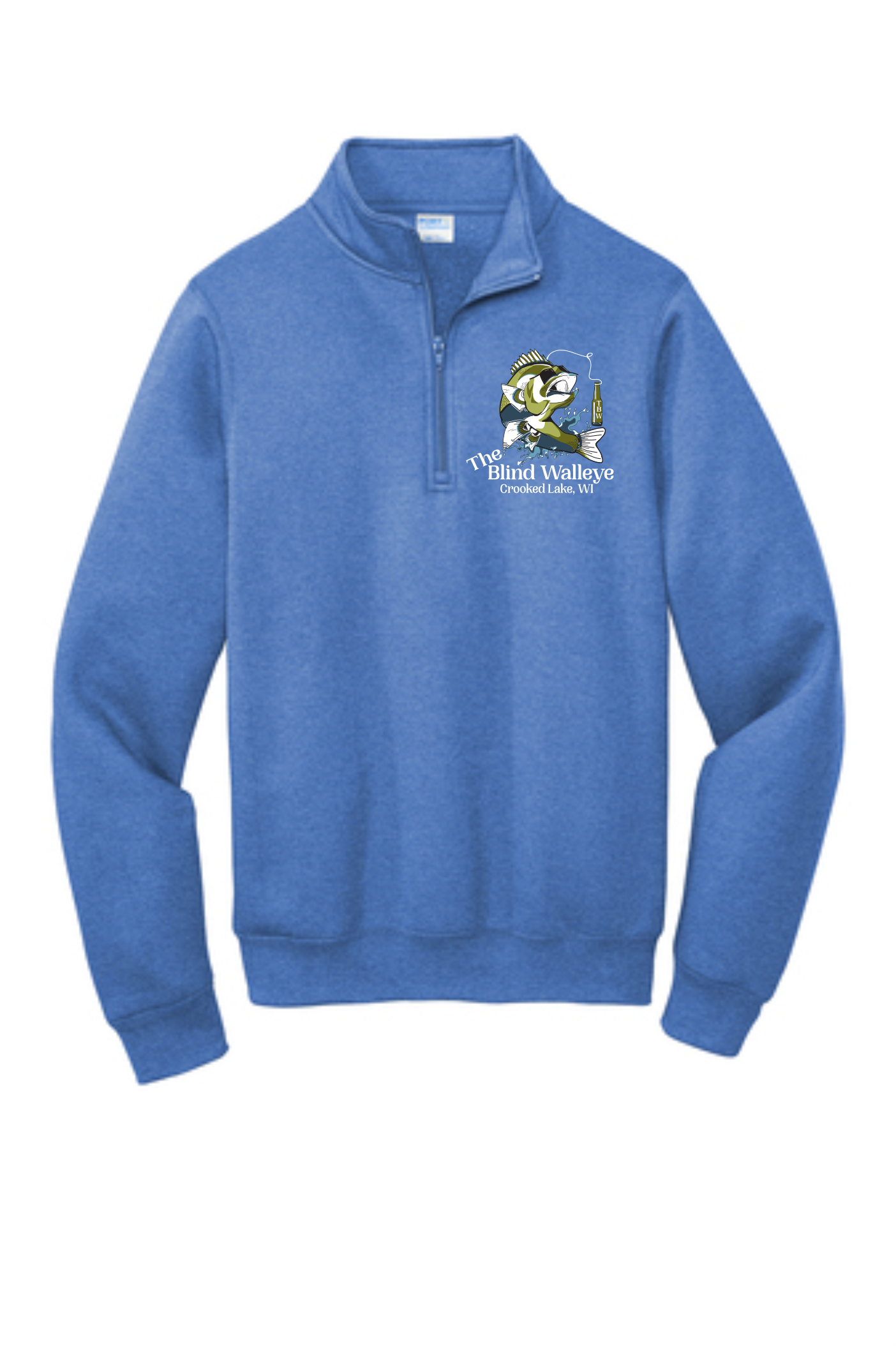 Blind Walleye 1/4 Zip Sweatshirt