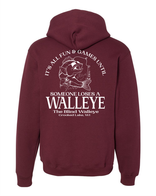 Blind Walleye "Lose Walleye" Hooded Sweatshirt