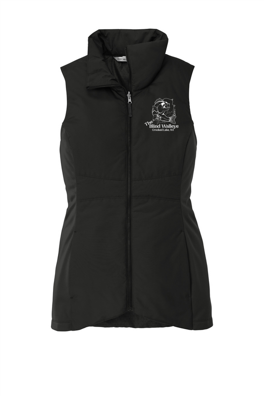 Blind Walleye Quilted Vest - Ladies