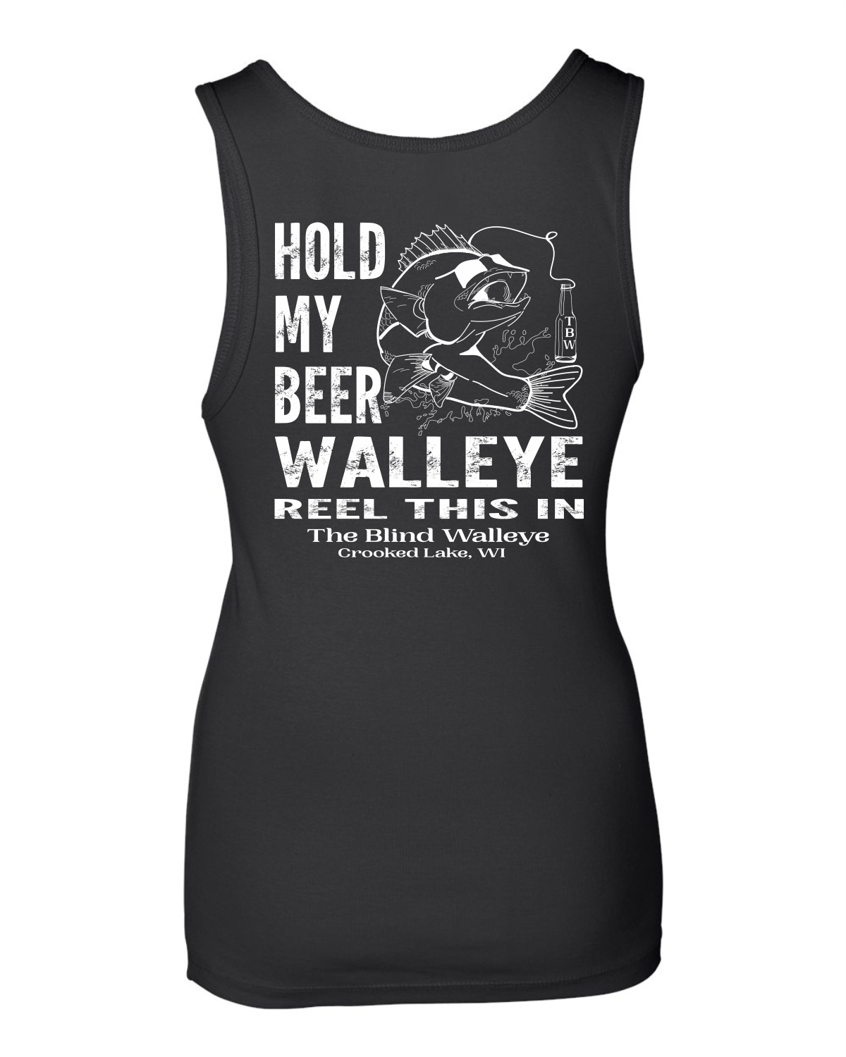 Blind Walleye Ladies Tank Top