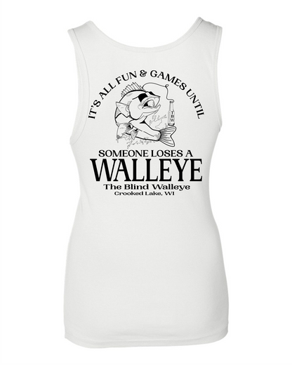 Blind Walleye Ladies Tank Top