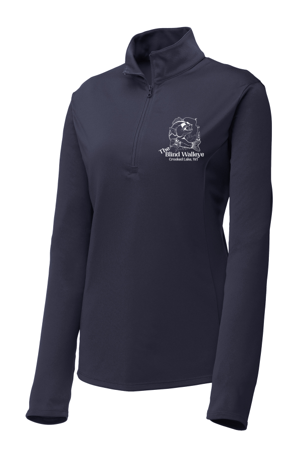 Blind Walleye Ladies PosiCharge 1/4 Zip Pullover