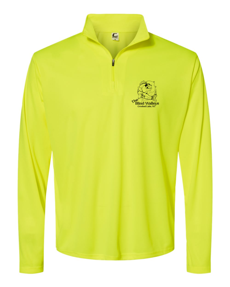 Blind Walleye Mens PosiCharge 1/4 Zip Pullover
