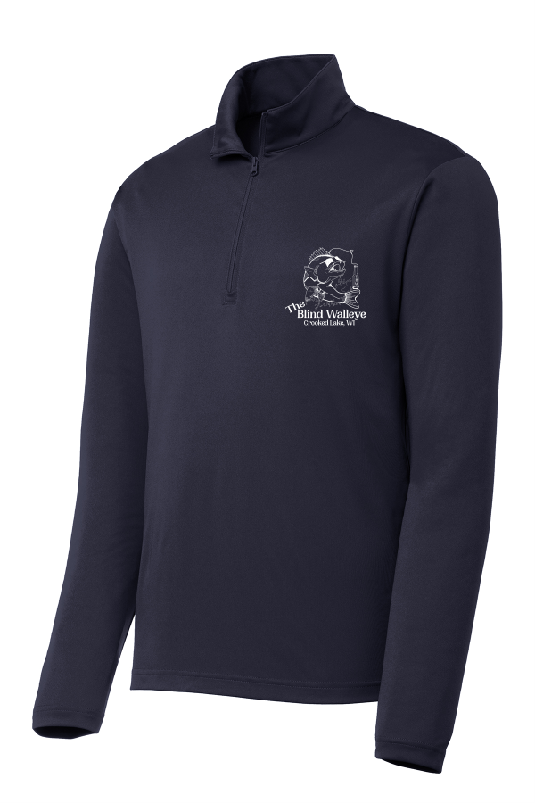 Blind Walleye Mens PosiCharge 1/4 Zip Pullover