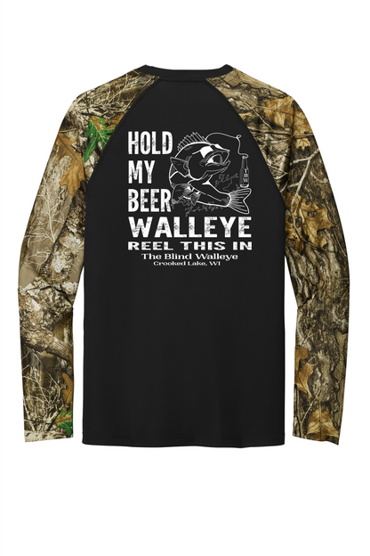 Blind Walleye Realtree® Colorblock Performance Long Sleeve Tee