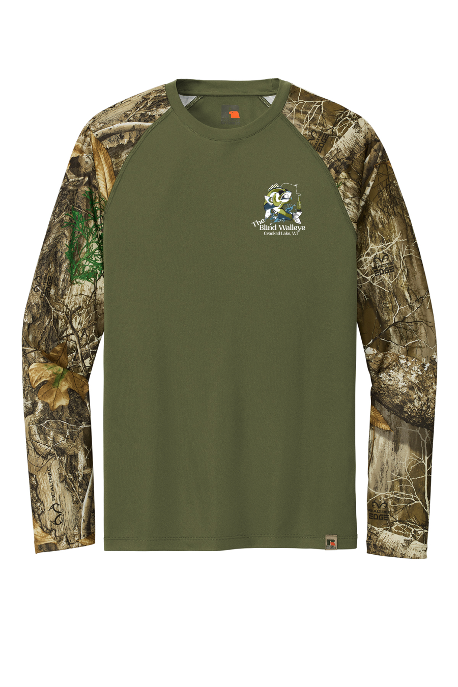 Blind Walleye Realtree® Colorblock Performance Long Sleeve Tee