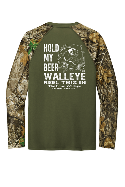 Blind Walleye Realtree® Colorblock Performance Long Sleeve Tee