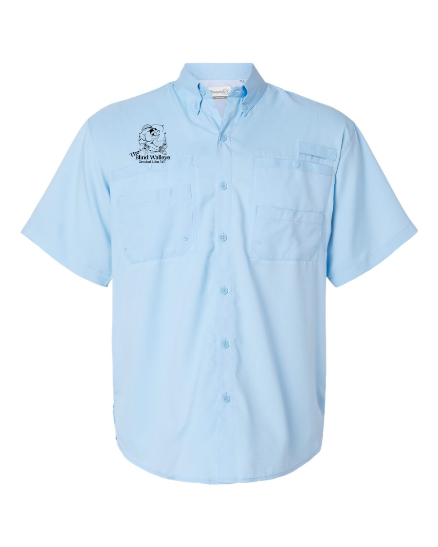 Blind Walleye Mens Fishing Shirt