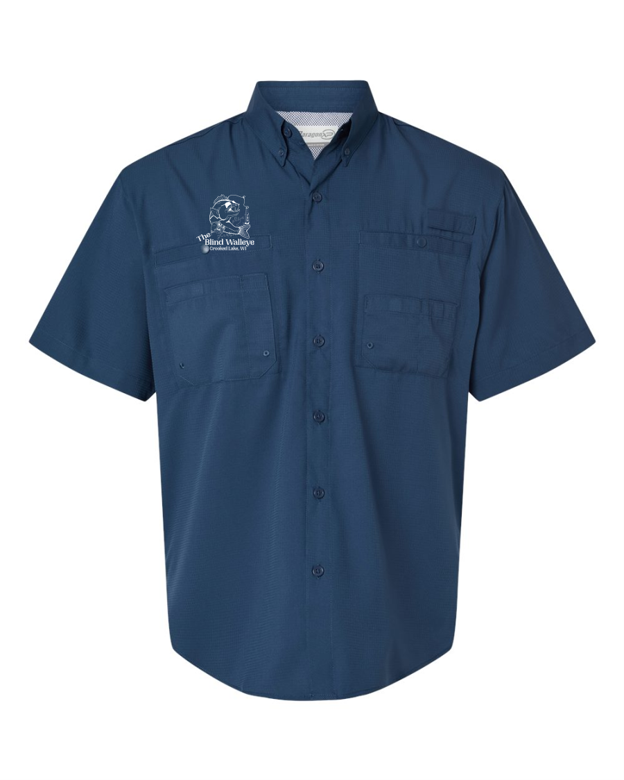 Blind Walleye Mens Fishing Shirt