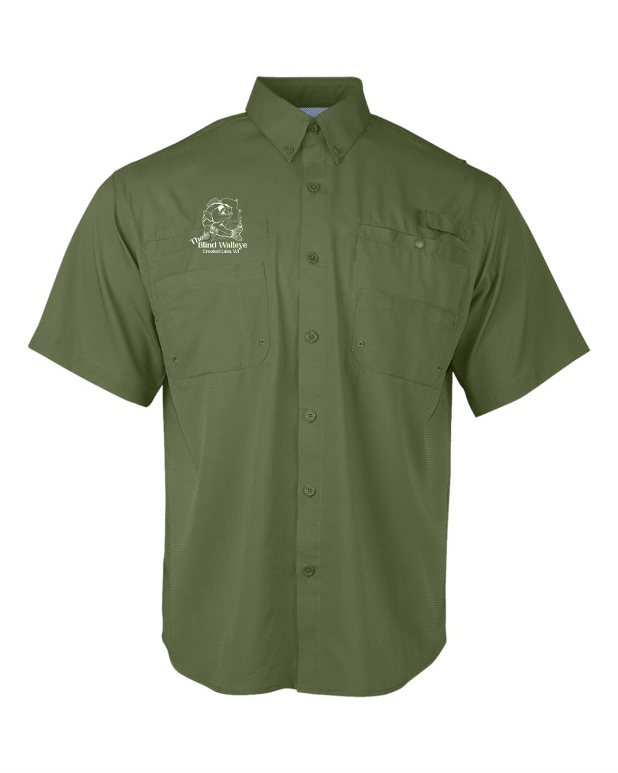 Blind Walleye Mens Fishing Shirt
