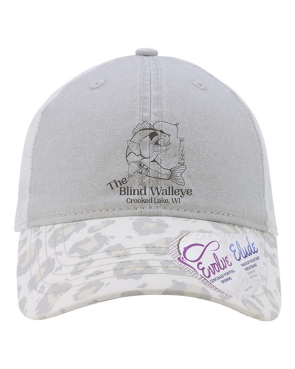 Blind Walleye Ladies Unstructured Baseball Hat