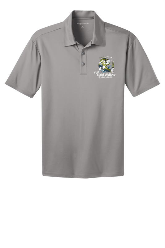 Blind Walleye Mens Silk Touch Polo