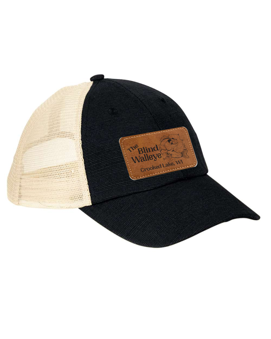 Blind Walleye Patch Hats