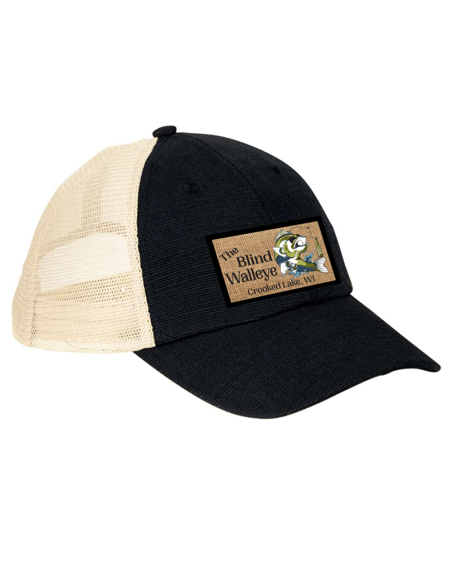 Blind Walleye Patch Hats
