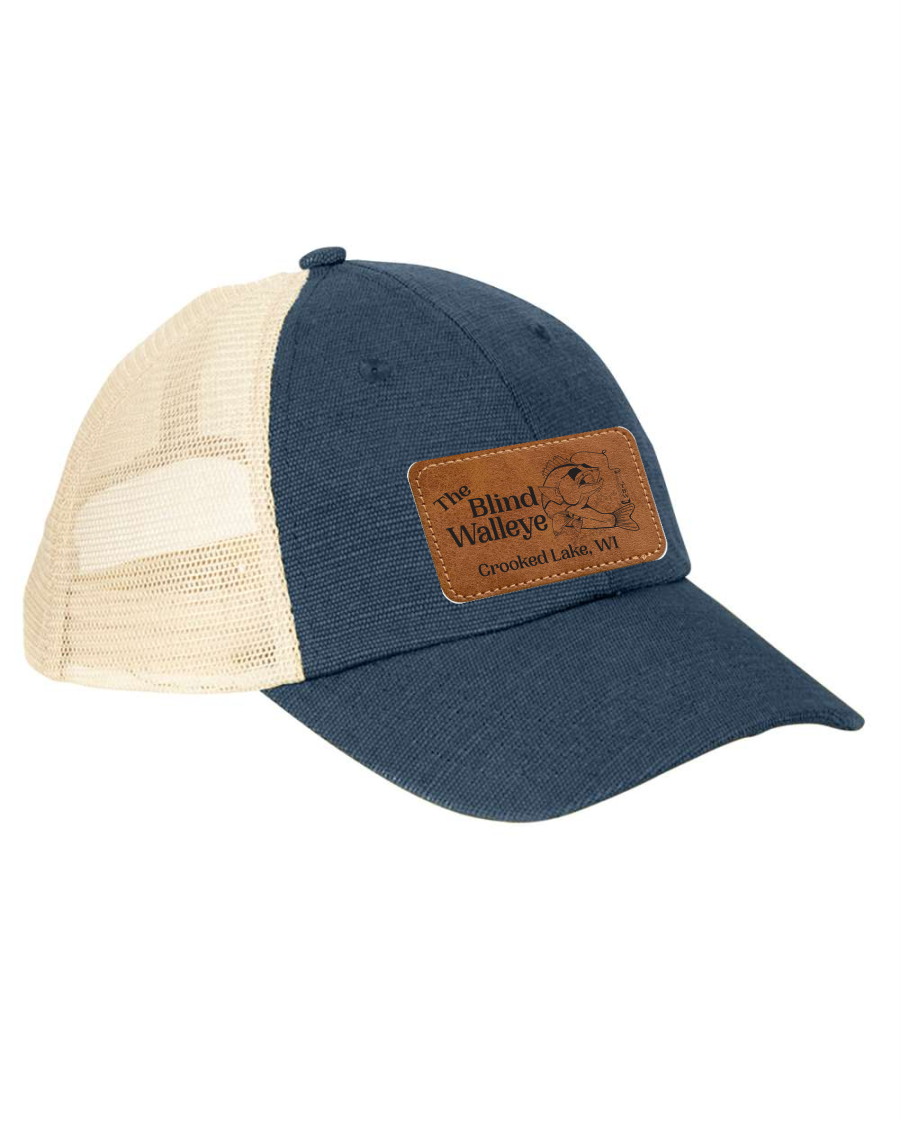 Blind Walleye Patch Hats