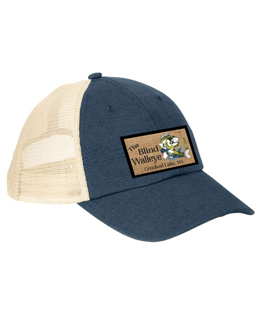 Blind Walleye Patch Hats