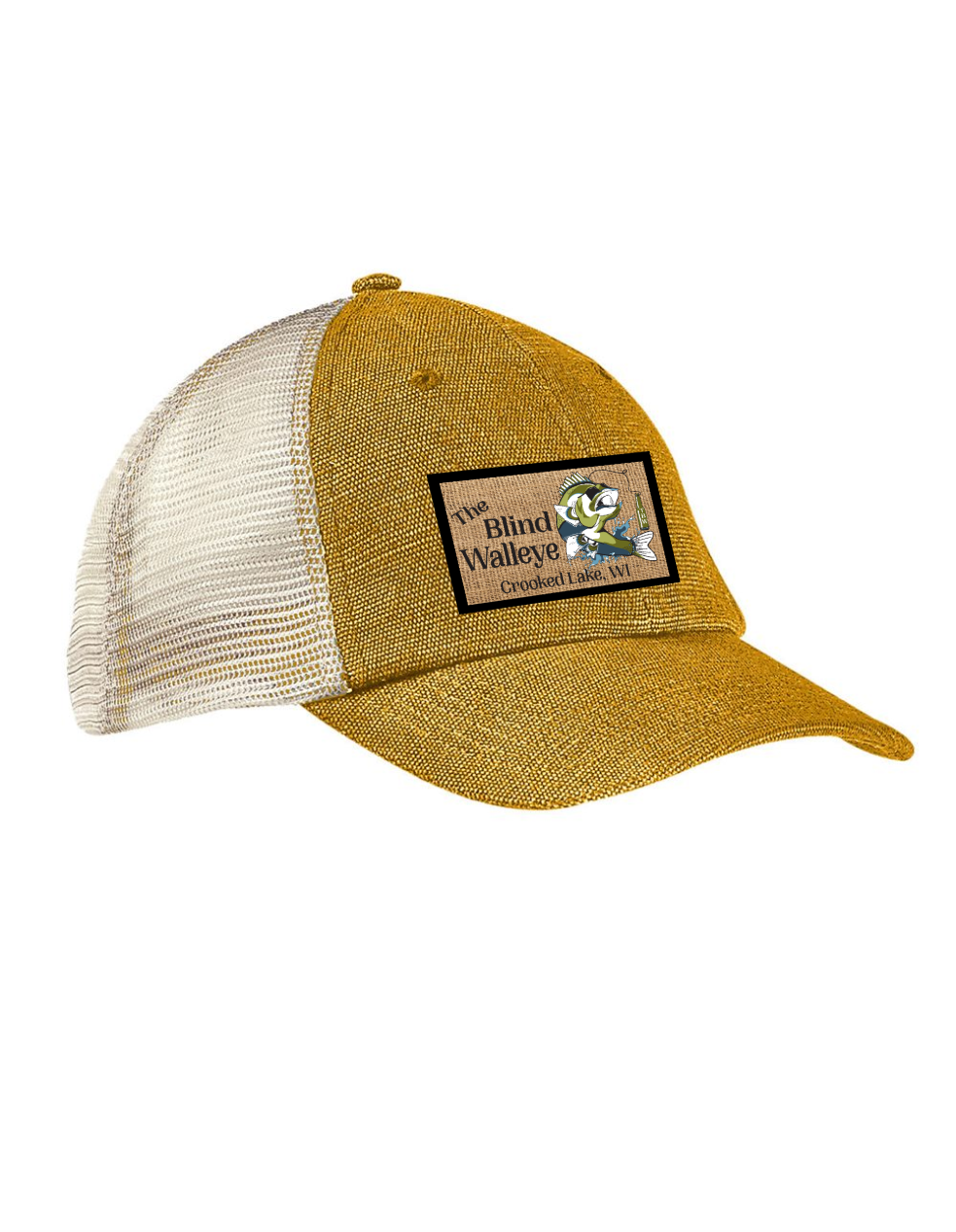 Blind Walleye Patch Hats