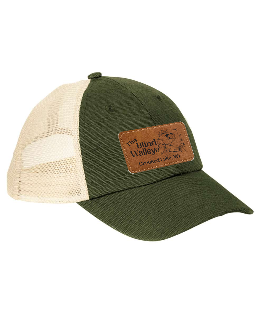 Blind Walleye Patch Hats