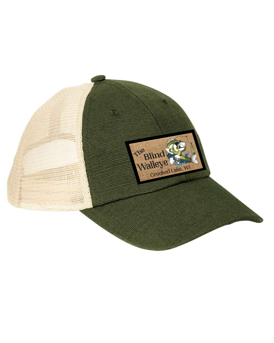 Blind Walleye Patch Hats